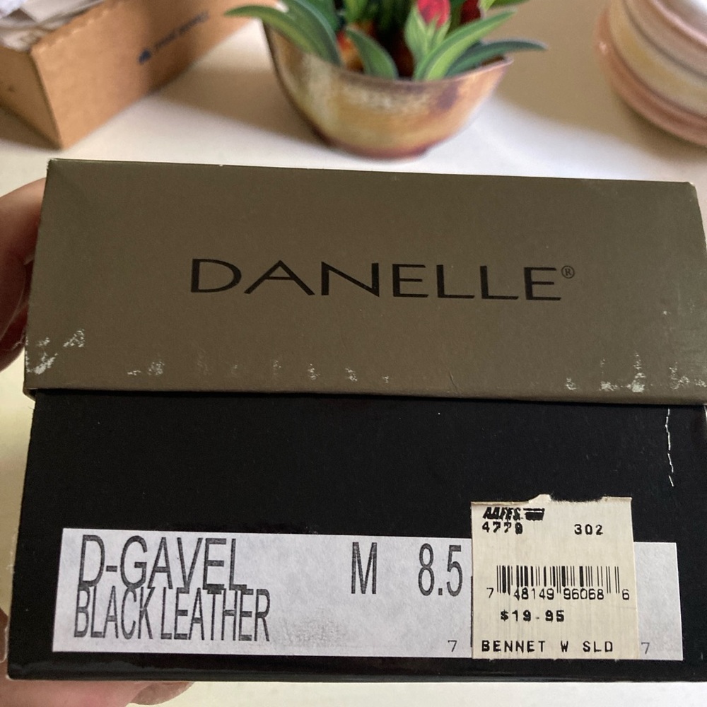 Danelle Black Mules with Decorative Buckle - Picture 5 of 5